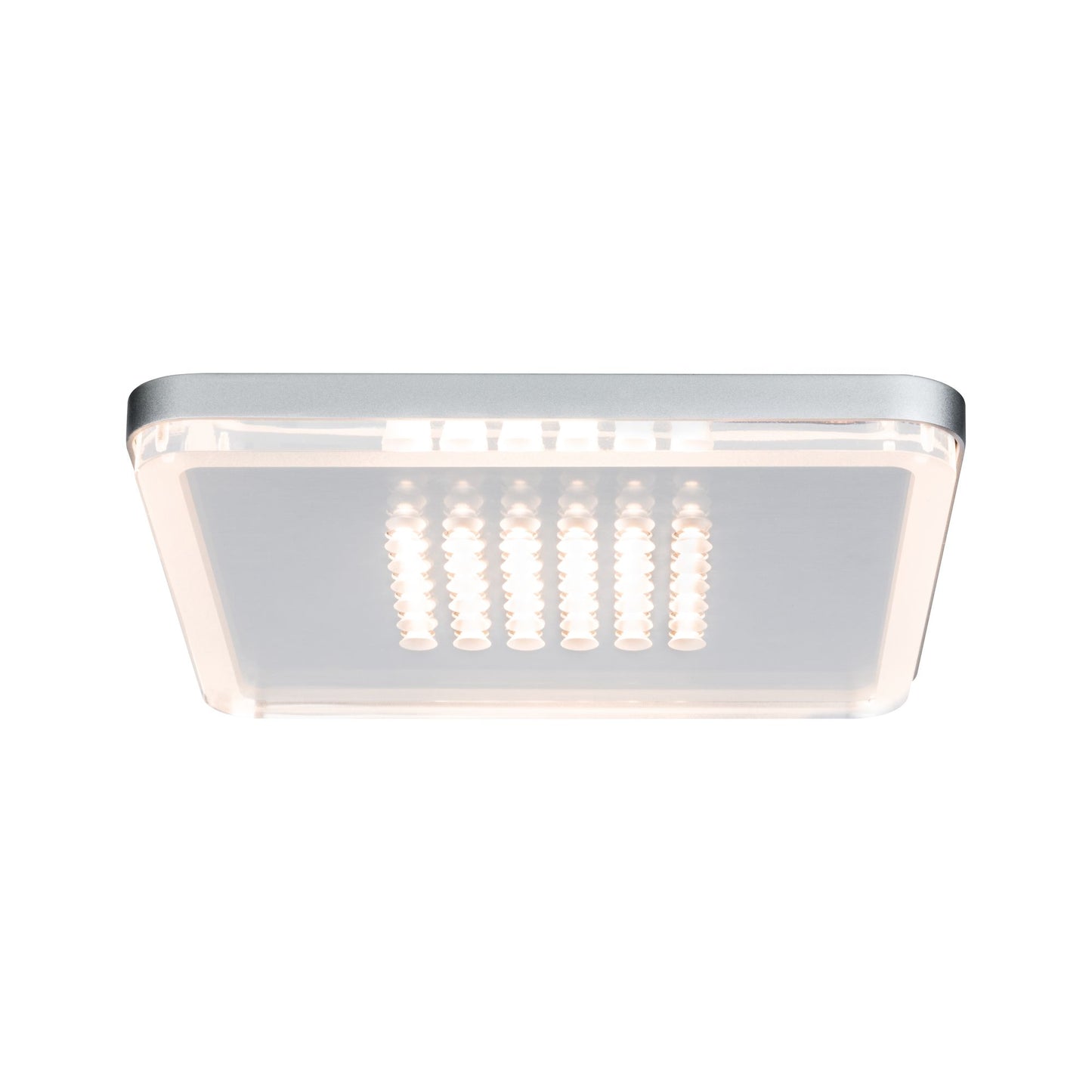 Paulmann Premium EBL Set Panel Shower eckig LED 1x10W 2700K 230V 210mm Chrom matt/Alu