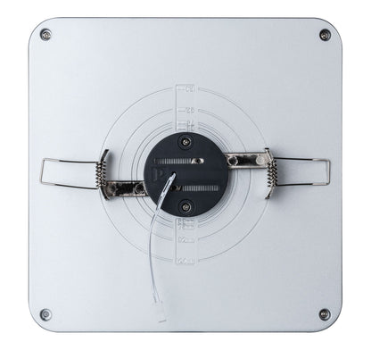 Paulmann Premium EBL Set Panel Shower eckig LED 1x10W 2700K 230V 210mm Chrom matt/Alu
