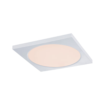 Paulmann Prem EBL Set Panel IP65 eck 3step white 1x9W 230/12V 180x180mm Weiß matt/Kunstst