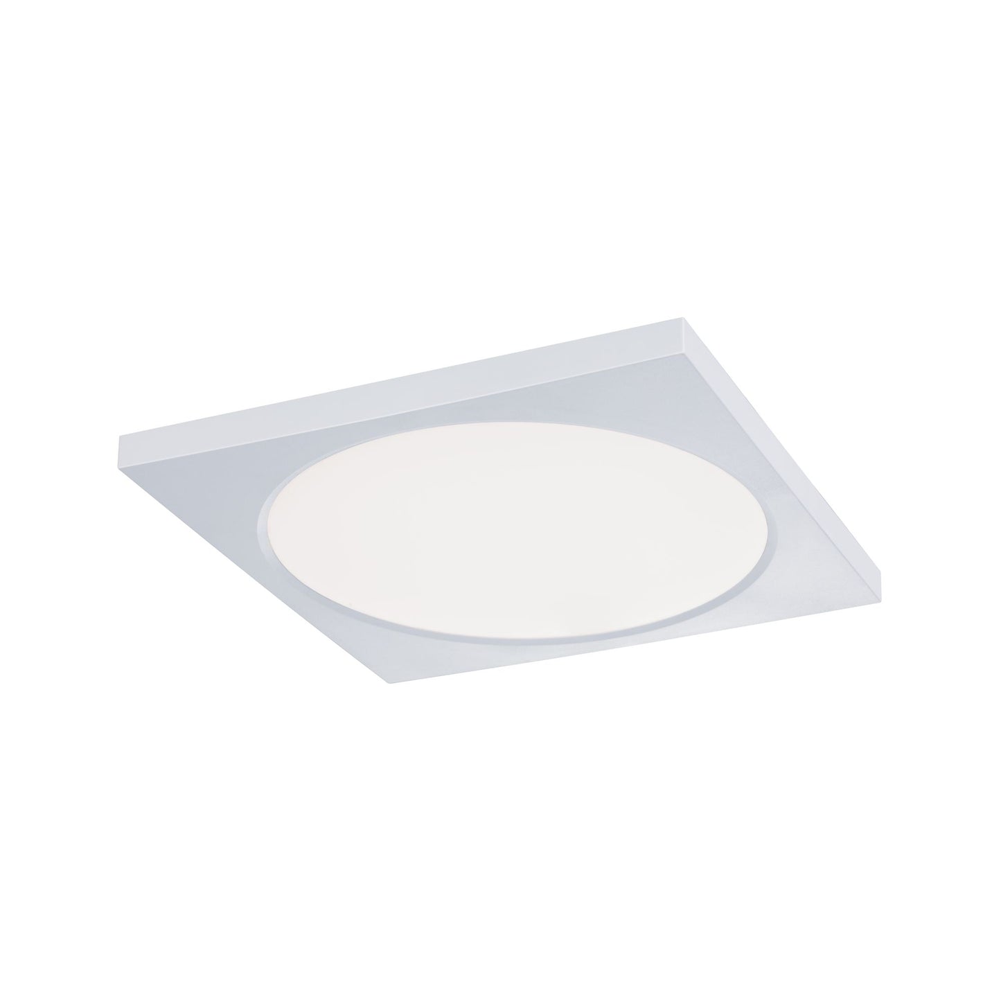Paulmann Prem EBL Set Panel IP65 eck 3step white 1x9W 230/12V 180x180mm Weiß matt/Kunstst