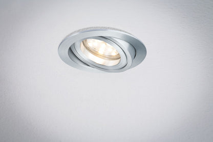 Paulmann Premium EBL Set Coin dim klr rd schw LED 3x7W 2700K 230V 51mm Alu ged/Alu Zink