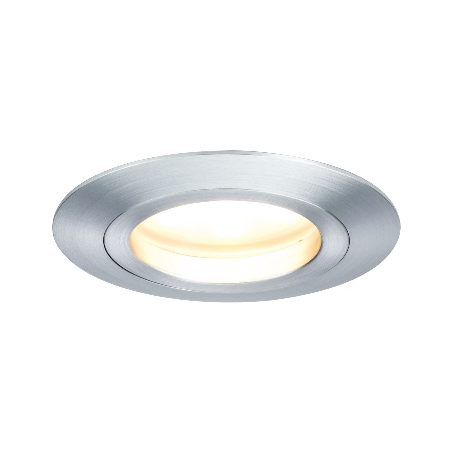 Paulmann Premium EBL Set Coin dim sat rund st LED 1x7W 2700K 230V 51mm Alu ged/Alu Zink