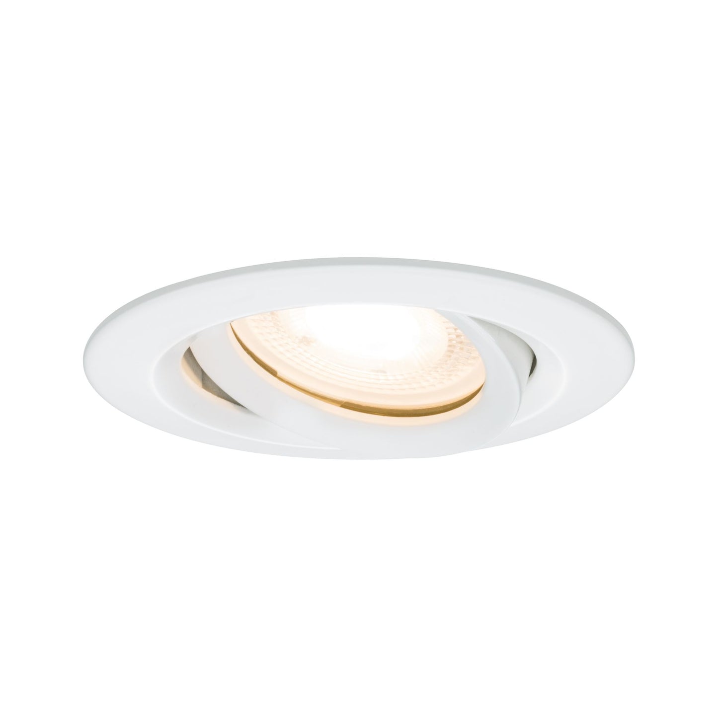 Paulmann EBL Set Nova Plus IP65 schwenkbar LED 1x 7W 230V GU10 51mm Weiß matt/Alu Zink