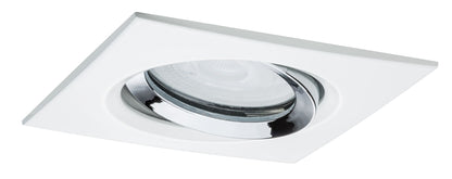 Paulmann EBL Set Nova Plus IP65 schwb eck LED 1x 7W 230V GU10 51mm Ws matt-Chrom/Alu Zi