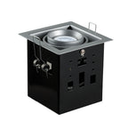 Paulmann Premium EBL Set Cardano 1x7W 460lm 230V 108x108mm Titan/Metall