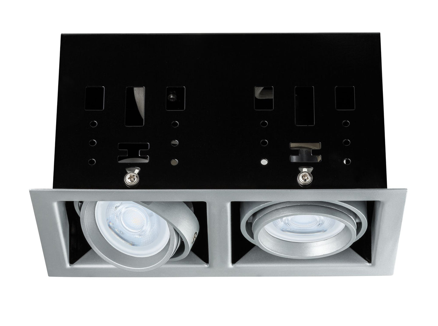 Paulmann Premium EBL Set Cardano 2x7W 2x460lm 230V 202x108mm Titan/Metall