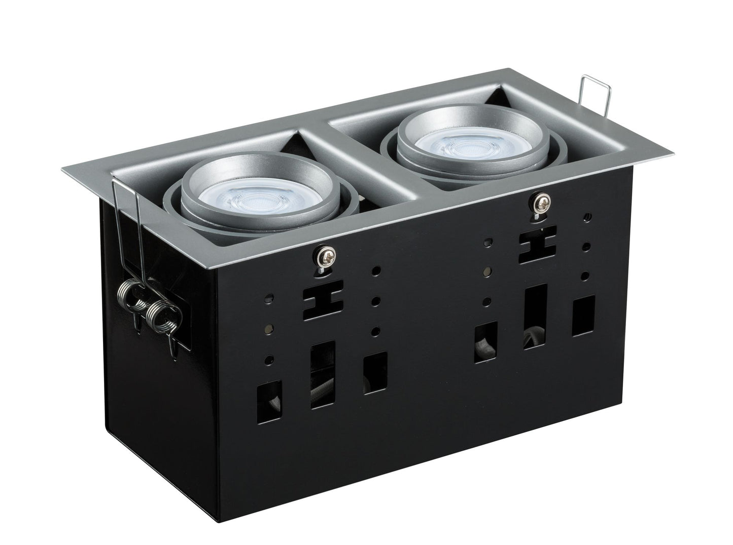Paulmann Premium EBL Set Cardano 2x7W 2x460lm 230V 202x108mm Titan/Metall
