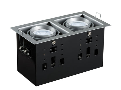 Paulmann Premium EBL Set Cardano 2x7W 2x460lm 230V 202x108mm Titan/Metall