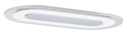 Paulmann Premium EBL Set Whirl oval LED 1x8W 230V 115x230mm Alu gedreht/Sat Alu/Acryl