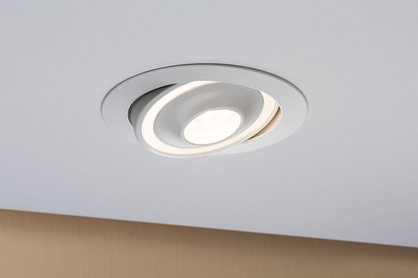 Paulmann Premium EBL Set Drip schwenkbar dimmbar 1x8W 230V Weiß/Alu