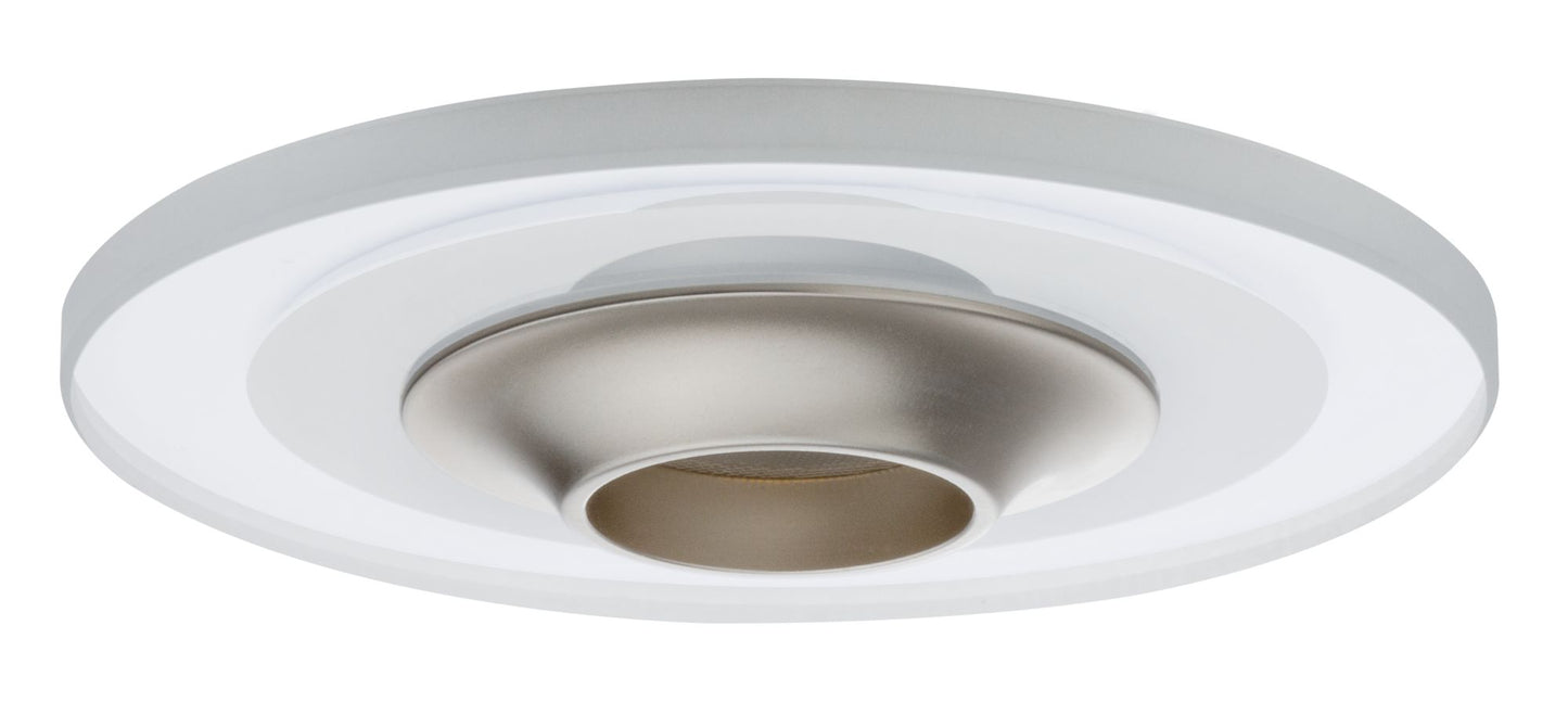 Paulmann Premium EBL Set Drip starr dimmbar 1x8W 230V 51mm Weiß Champagnergold/Alu