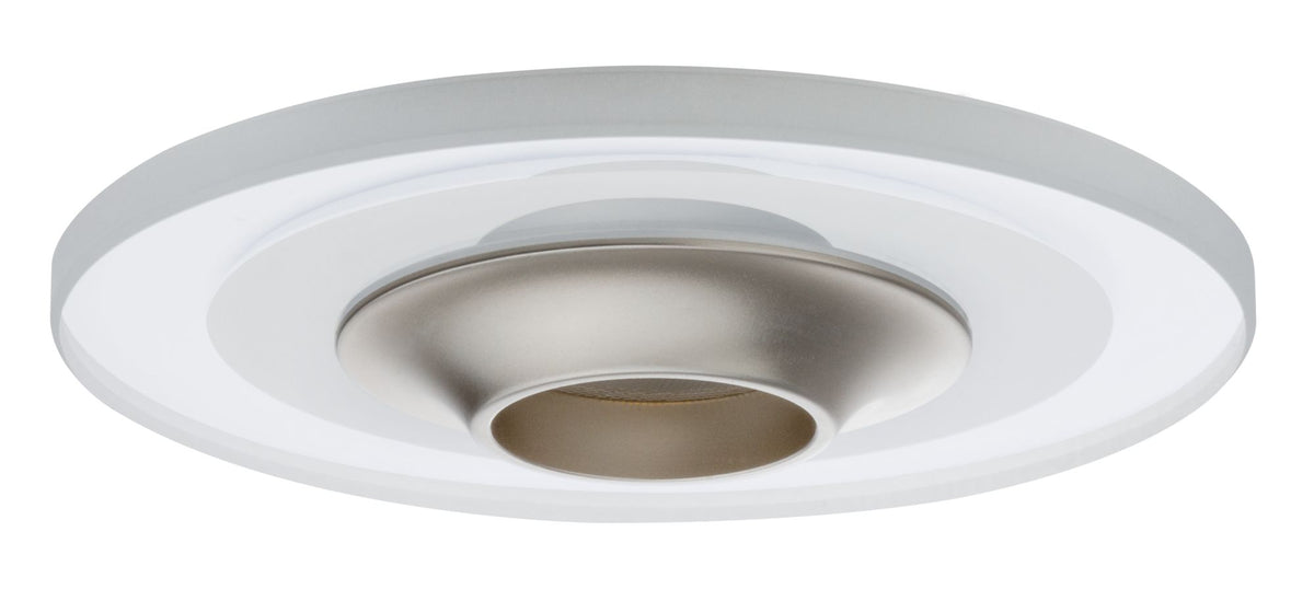 Paulmann Premium EBL Set Drip starr dimmbar 1x8W 230V 51mm Weiß Champagnergold/Alu