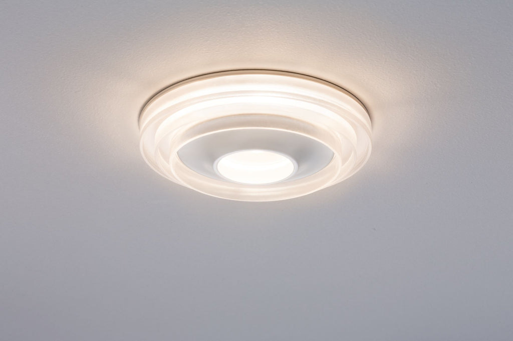 Paulmann Premium EBL Set Drip IP44 starr dimmbar 1x8W 230V Weiß/Alu