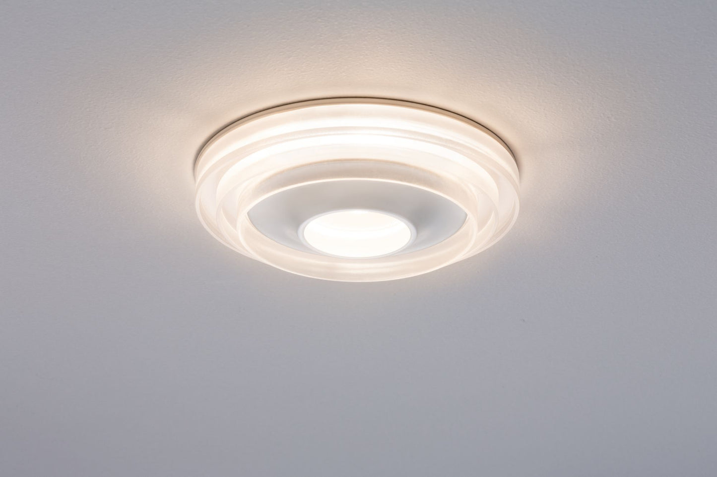Paulmann Premium EBL Set Drip IP44 starr dimmbar 1x8W 230V Weiß/Alu