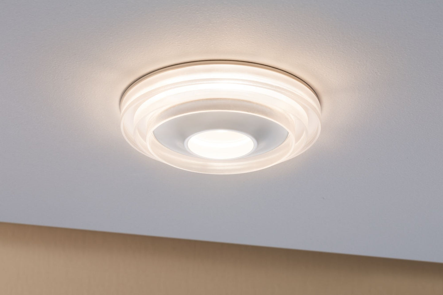 Paulmann Premium EBL Set Drip IP44 starr dimmbar 1x8W 230V Weiß/Alu