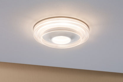Paulmann Premium EBL Set Drip IP44 starr dimmbar 1x8W 230V Weiß/Alu