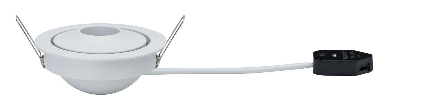 Paulmann Premium EBL Set Drip kippbar dimmbar 1x8W 230V Weiß/Alu