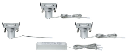 Paulmann Premium EBL Set Drilled Alu eck schwb dim LED 450lm3x4W 500mA Alu