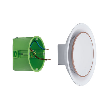 Paulmann Wand EBL Set Neordic 1x2,5W 2700K 230V 230V Weiß matt/Kunststoff