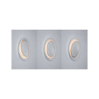 Paulmann Wand EBL Set Neordic 1x2,5W 2700K 230V 230V Marmor Weiß matt/Kunststoff