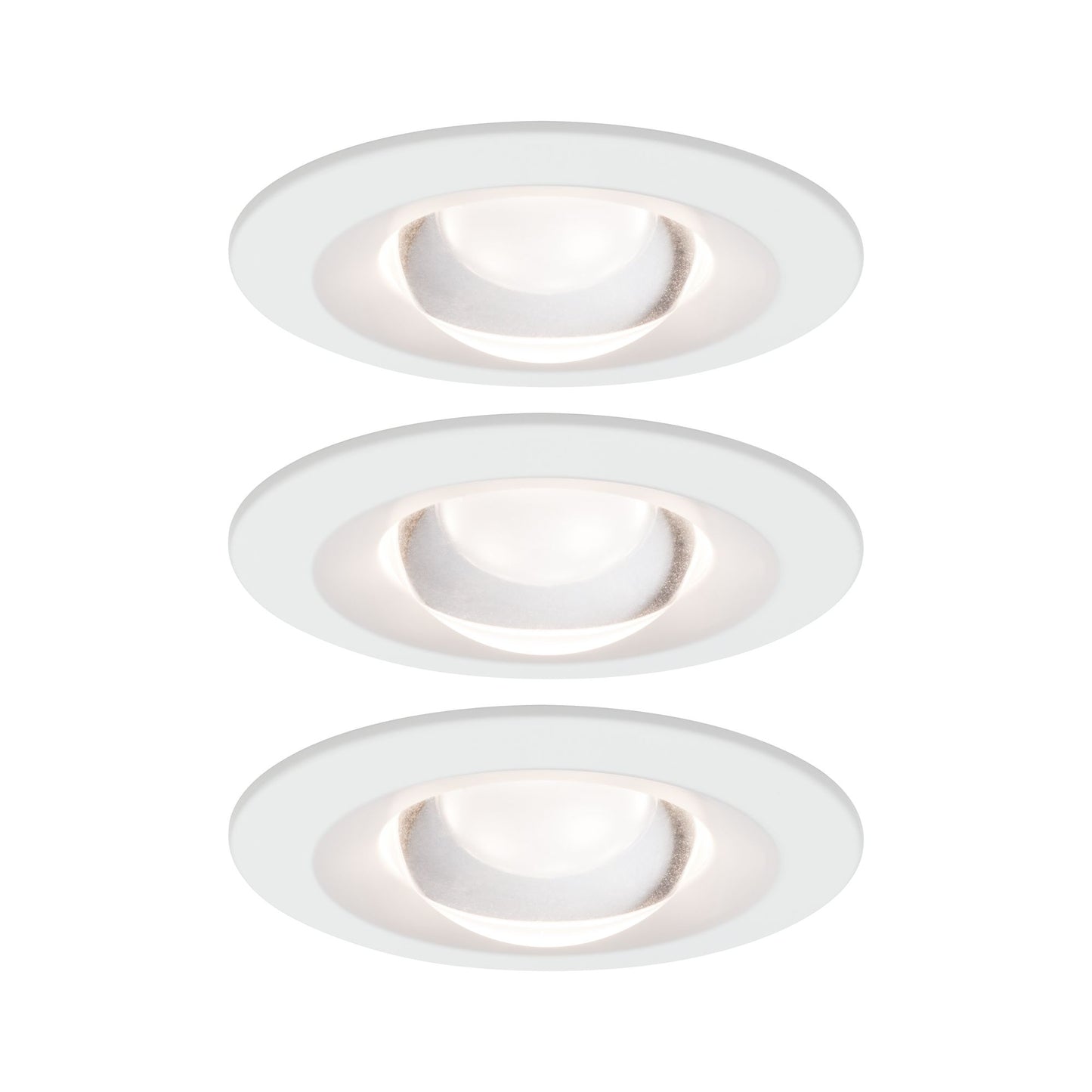 Paulmann Premium EBL Set Name starr dim LED 3x6,8W 2700K 230V Weiß matt