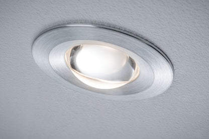 Paulmann Premium EBL Set Name starr dim LED 3x6,8W 2700K 230V Alu gebürstet