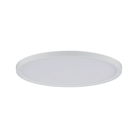 Paulmann EBL Set Panel Areo rund dim IP44 1x12W 3000K 230V 180mm Weiß matt/Kunststoff