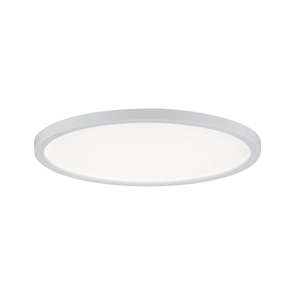 Paulmann EBL Set Panel Areo rund dim IP44 1x12W 3000K 230V 180mm Weiß matt/Kunststoff