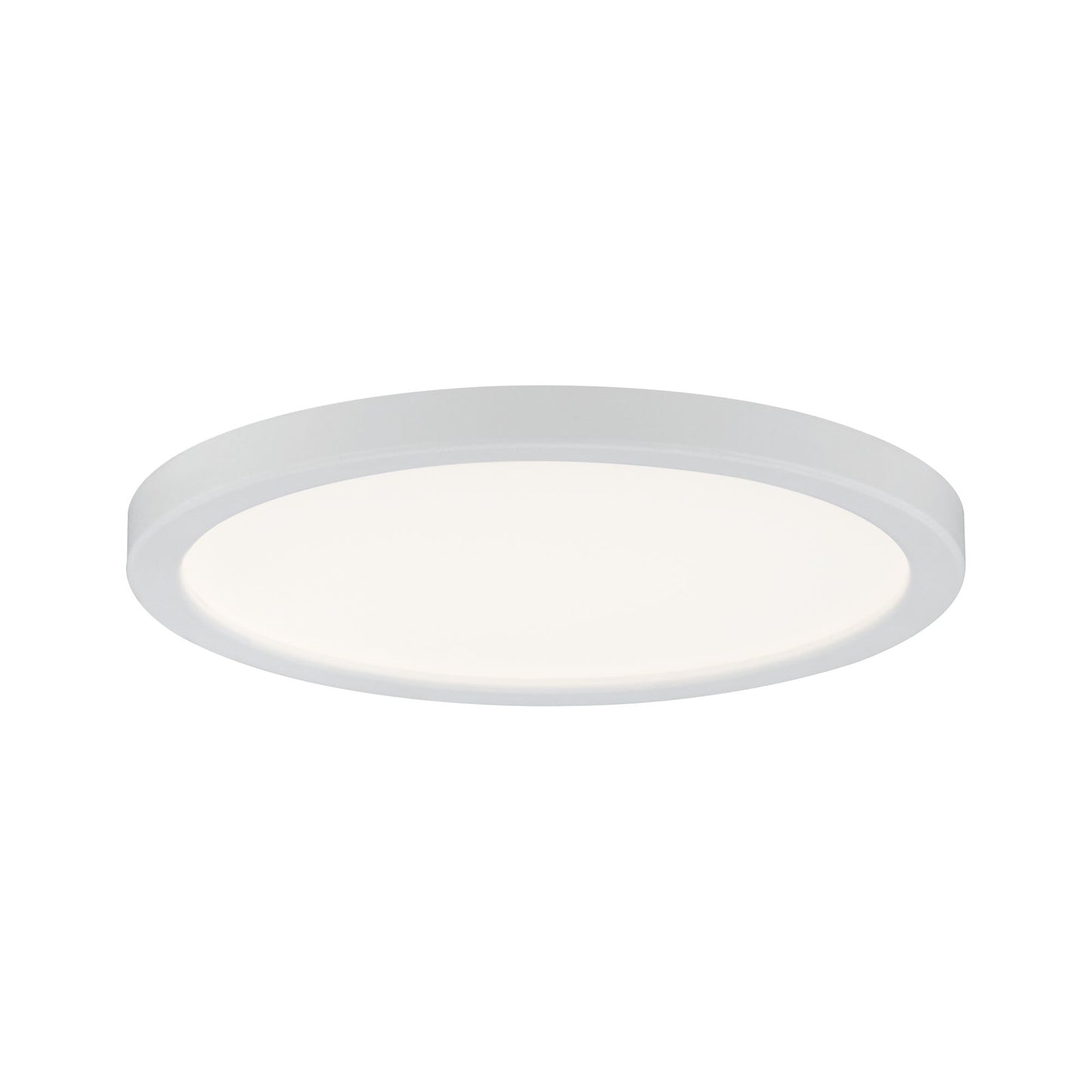 Paulmann EBL Set Panel Areo rund dim IP44 1x8W 3000K 230V 120mm Weiß matt/Kunststoff