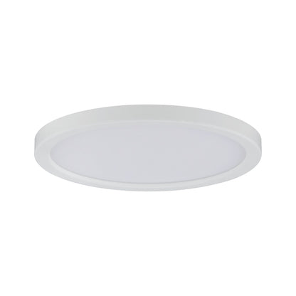 Paulmann EBL Set Panel Areo rund dim IP44 1x8W 3000K 230V 120mm Weiß matt/Kunststoff