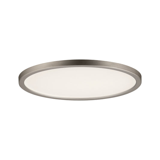 Paulmann EBL Set Panel Areo rund dim IP44 1x12W 3000K 230V 180mm Nickel matt/Kunstoff