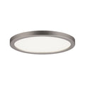 Paulmann EBL Set Panel Areo rund dim IP44 1x8W 3000K 230V 120mm Nickel matt/Kunstoff