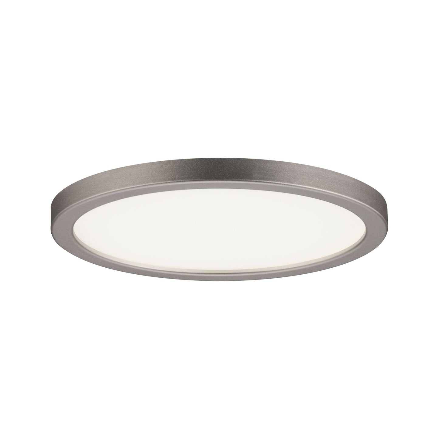 Paulmann EBL Set Panel Areo rund dim IP44 1x8W 3000K 230V 120mm Nickel matt/Kunstoff
