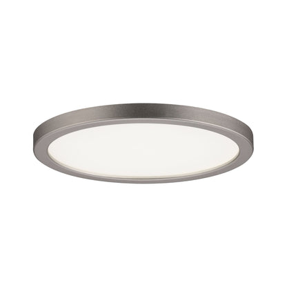 Paulmann EBL Set Panel Areo rund dim IP44 1x8W 3000K 230V 120mm Nickel matt/Kunstoff