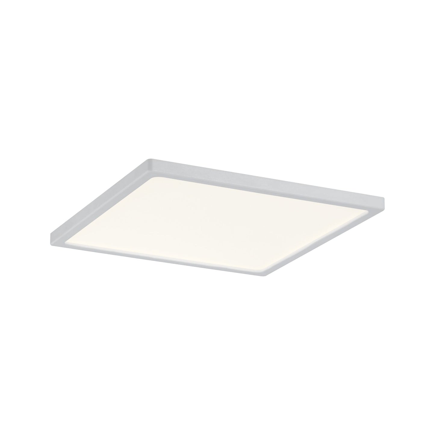 Paulmann EBL Set Panel Areo eckig dim IP44 1x12W 3000K 230V 180x180mm Weiß matt/Kunstst