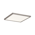 Paulmann EBL Set Panel Areo eckig dim IP44 1x12W 3000K 230V 180x180mm Nickel matt/Kunstst