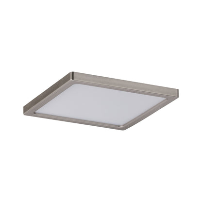 Paulmann EBL Set Panel Areo eckig dim IP44 1x8W 3000K 230V 120x120mm Nickel matt/Kunstst