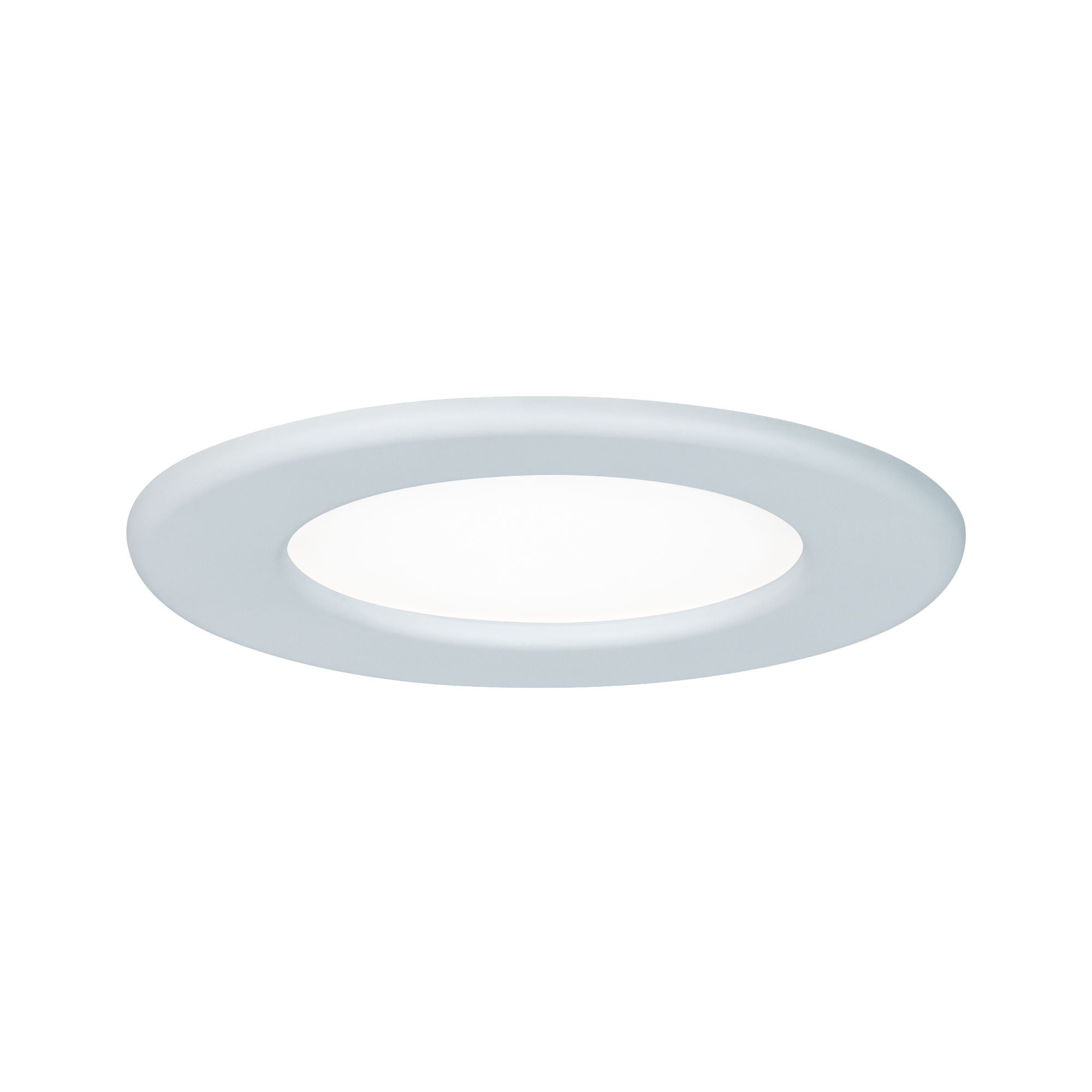 Paulmann Premium EBL Set Panel dim rund IP44 LED 1x6W 4000K 230V 115mm Ws/Kunststoff