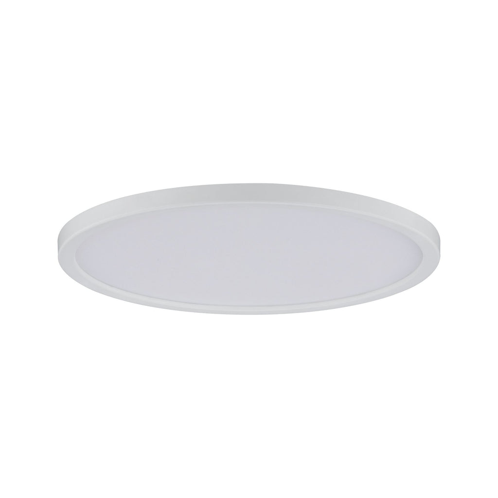 Paulmann EBL Set Panel Areo rund IP23 LED 1x12W 3000K 230V 180mm Weiß matt/Kunststoff