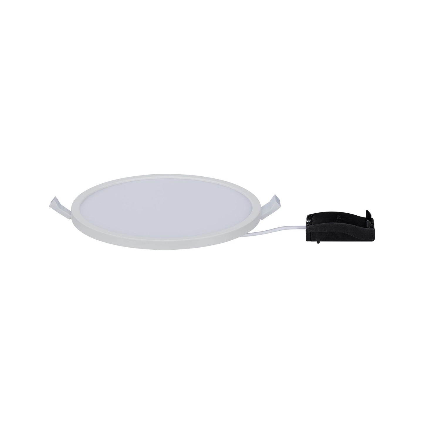 Paulmann EBL Set Panel Areo rund IP23 LED 1x12W 3000K 230V 180mm Weiß matt/Kunststoff