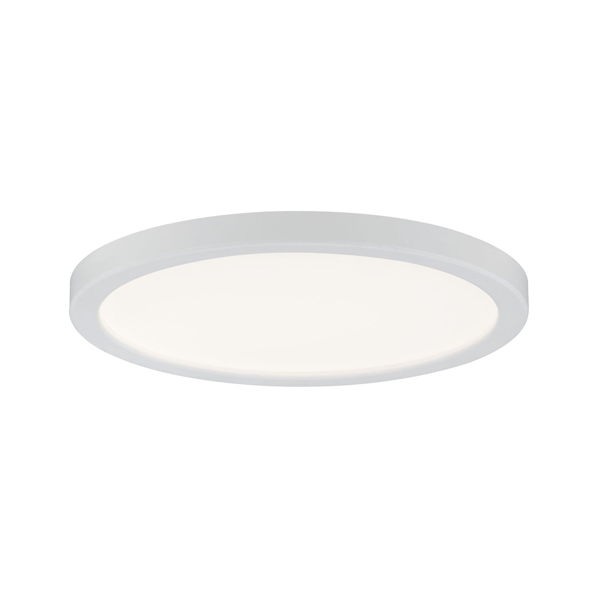 Paulmann EBL Set Panel Areo rund IP23 LED 1x8W 3000K 230V 120mm Weiß matt/Kunststoff