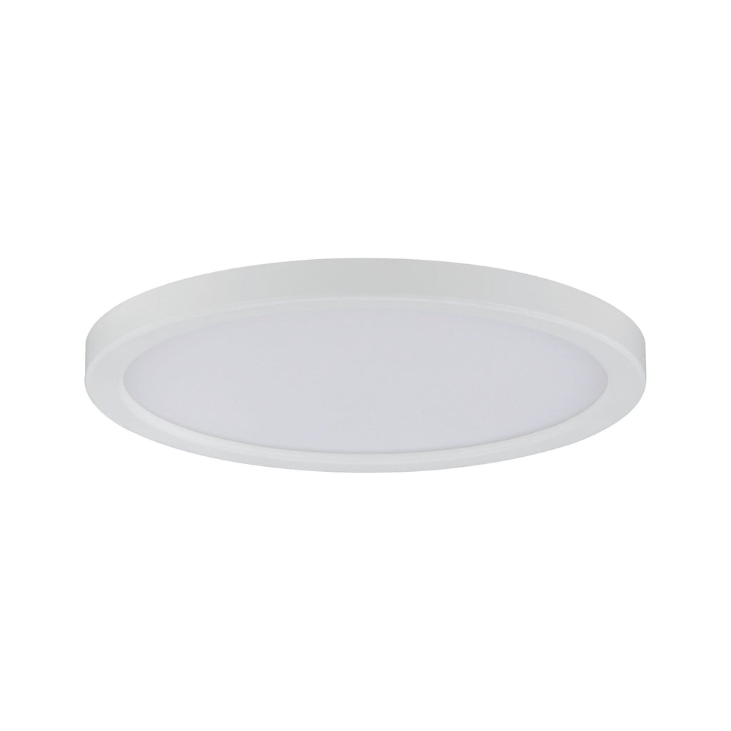 Paulmann EBL Set Panel Areo rund IP23 LED 1x8W 3000K 230V 120mm Weiß matt/Kunststoff