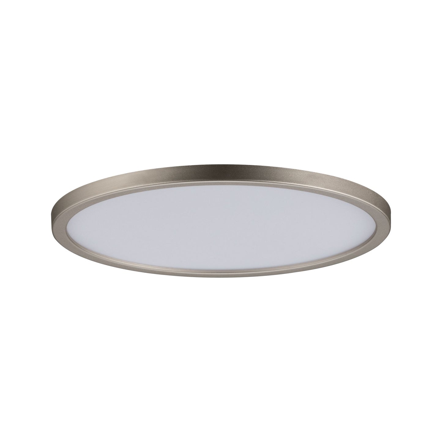 Paulmann EBL Set Panel Areo rund IP23 LED 1x12W 3000K 230V 180mm Nickel matt/Kunststoff