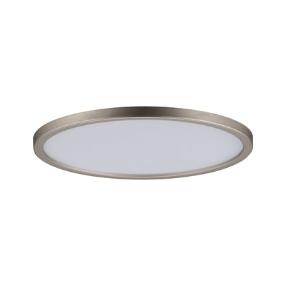 Paulmann EBL Set Panel Areo rund IP23 LED 1x12W 3000K 230V 180mm Nickel matt/Kunststoff