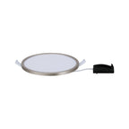 Paulmann EBL Set Panel Areo rund IP23 LED 1x12W 3000K 230V 180mm Nickel matt/Kunststoff