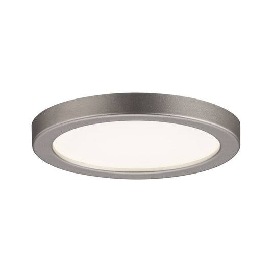 Paulmann EBL Set Panel Areo rund IP23 LED 1x5W 3000K 230V 80mm Nickel matt/Kunststoff