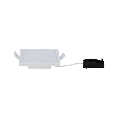 Paulmann EBL Set Panel Areo eckig IP23 LED 1x8W 3000K 230V 120x120mm Weiß matt/Kunstst