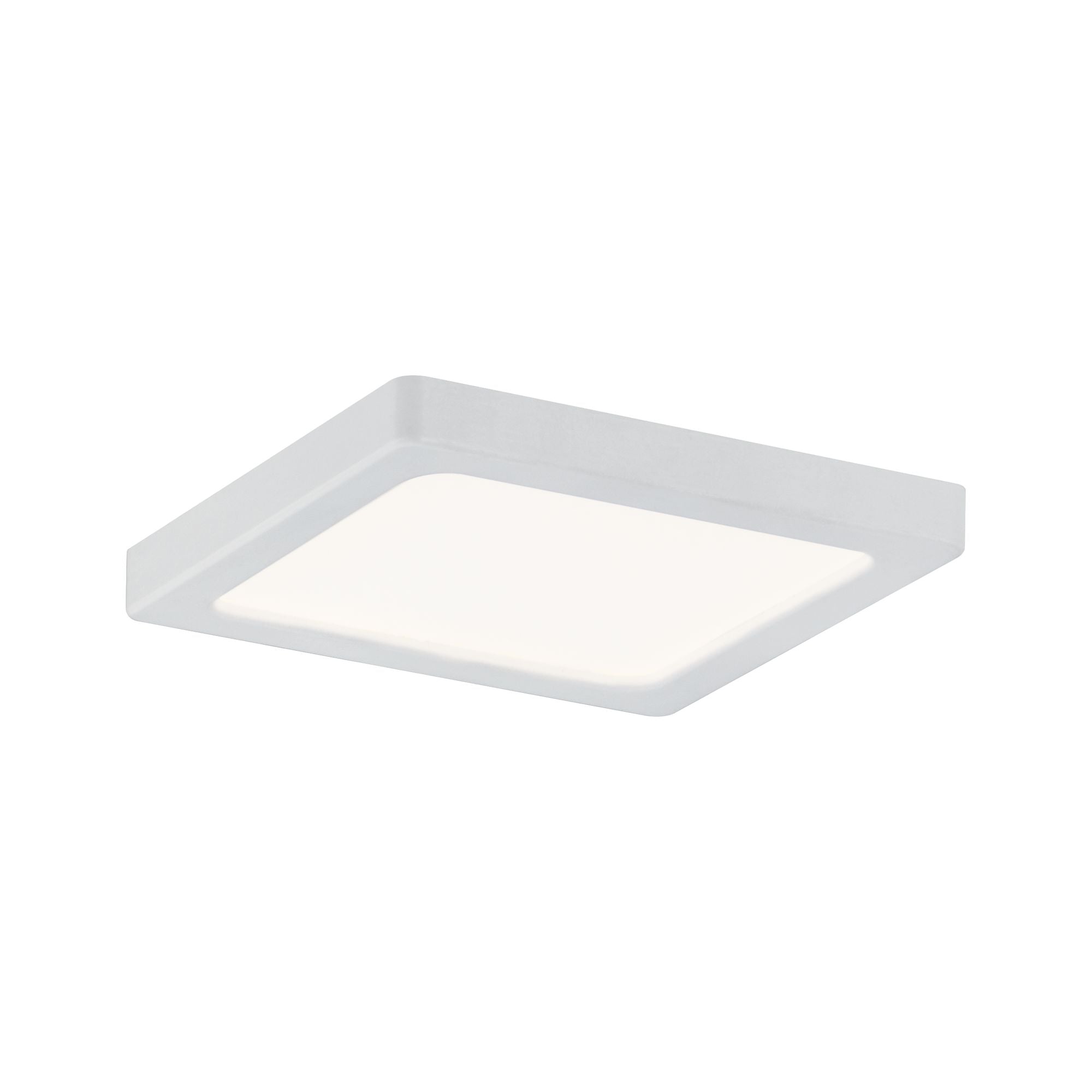 Paulmann EBL Set Panel Areo eckig IP23 LED 1x5W 3000K 230V 80x80mm Weiß matt/Kunstst