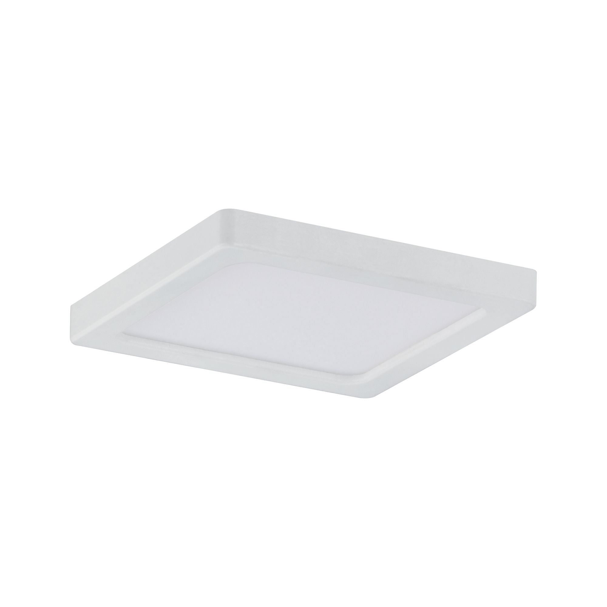 Paulmann EBL Set Panel Areo eckig IP23 LED 1x5W 3000K 230V 80x80mm Weiß matt/Kunstst
