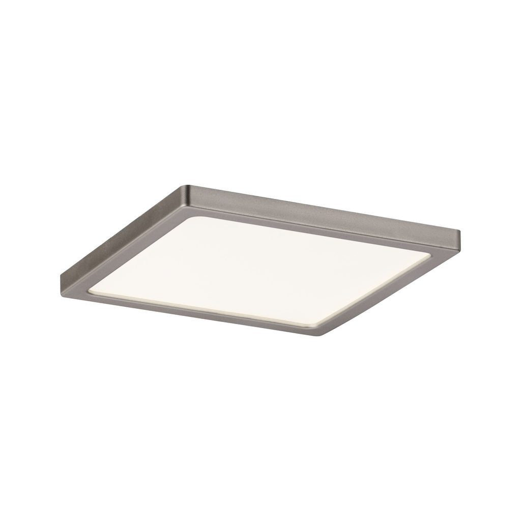Paulmann EBL Set Panel Areo eckig IP23 LED 1x8W 3000K 230V 120x120mm Nickel matt/Kunstst